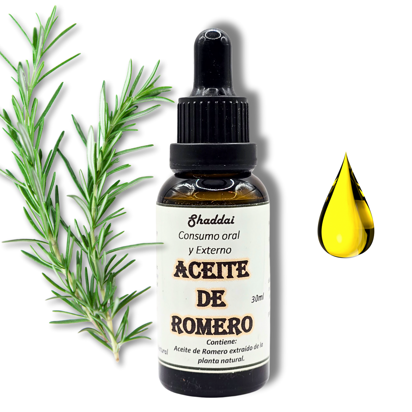 Aceite oral de Romero 30ml