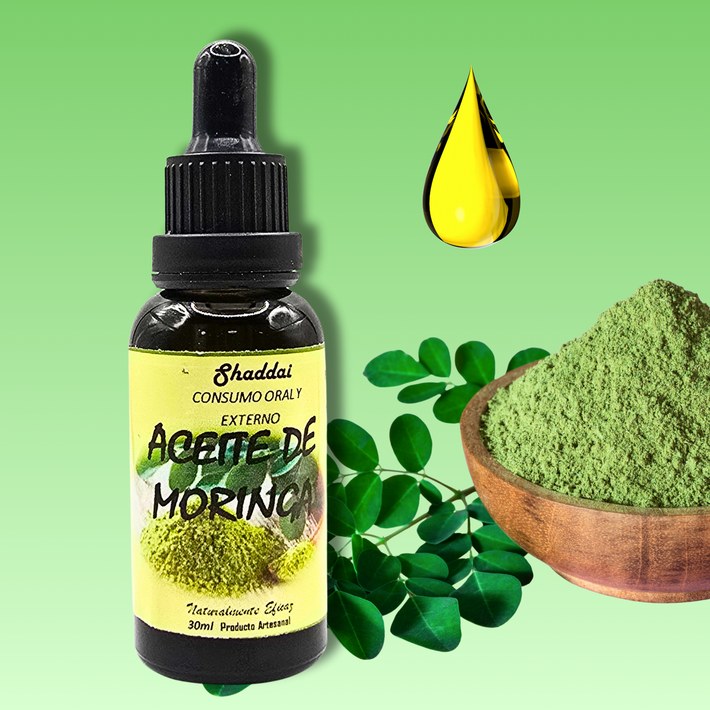 Aceite oral de Moringa 30ml