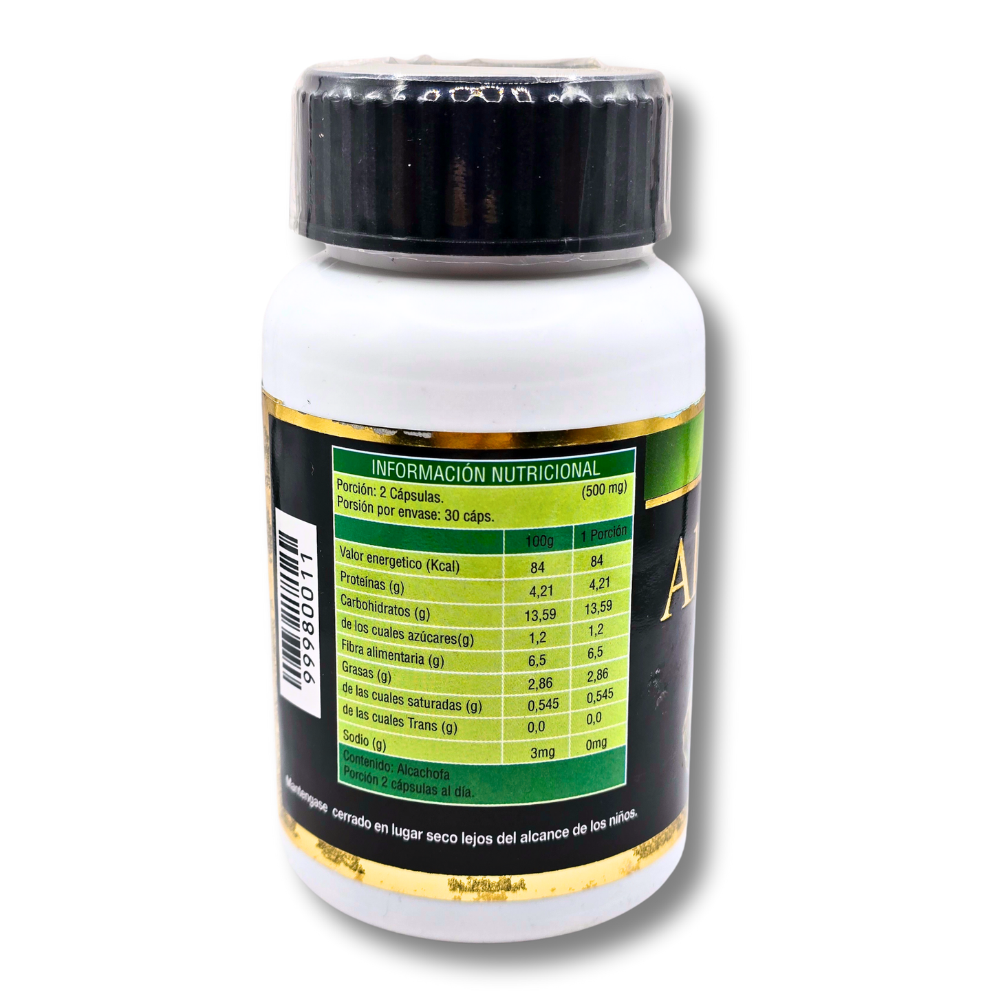 60 Capsulas Alcachofa 500mg
