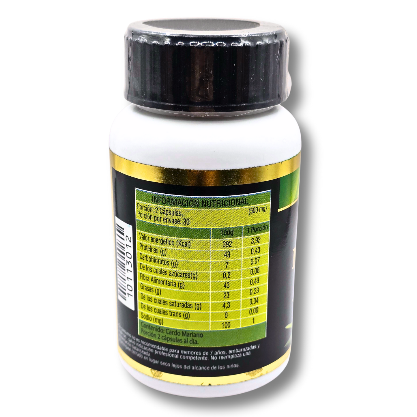 60 Capsulas Cardo Mariano 500mg