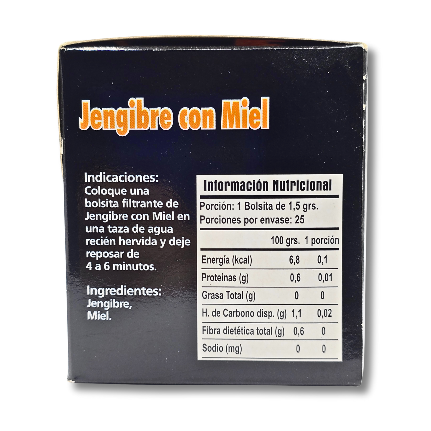 Te infusion Jengibre con Miel