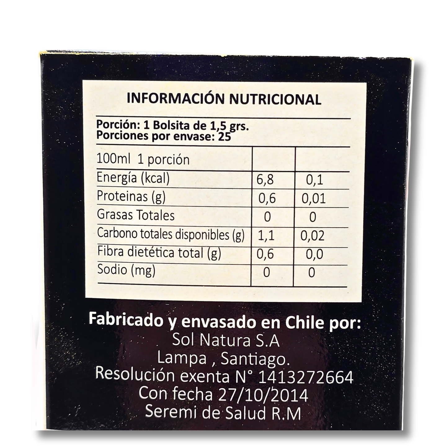 Te infusion Curcuma Activada