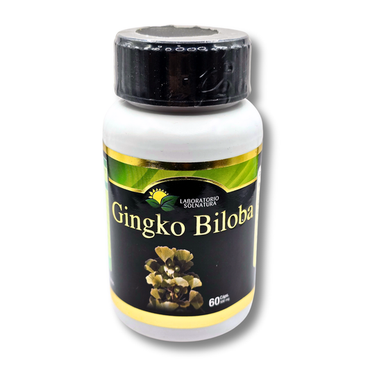 60 Capsulas Gingko Biloba 500mg