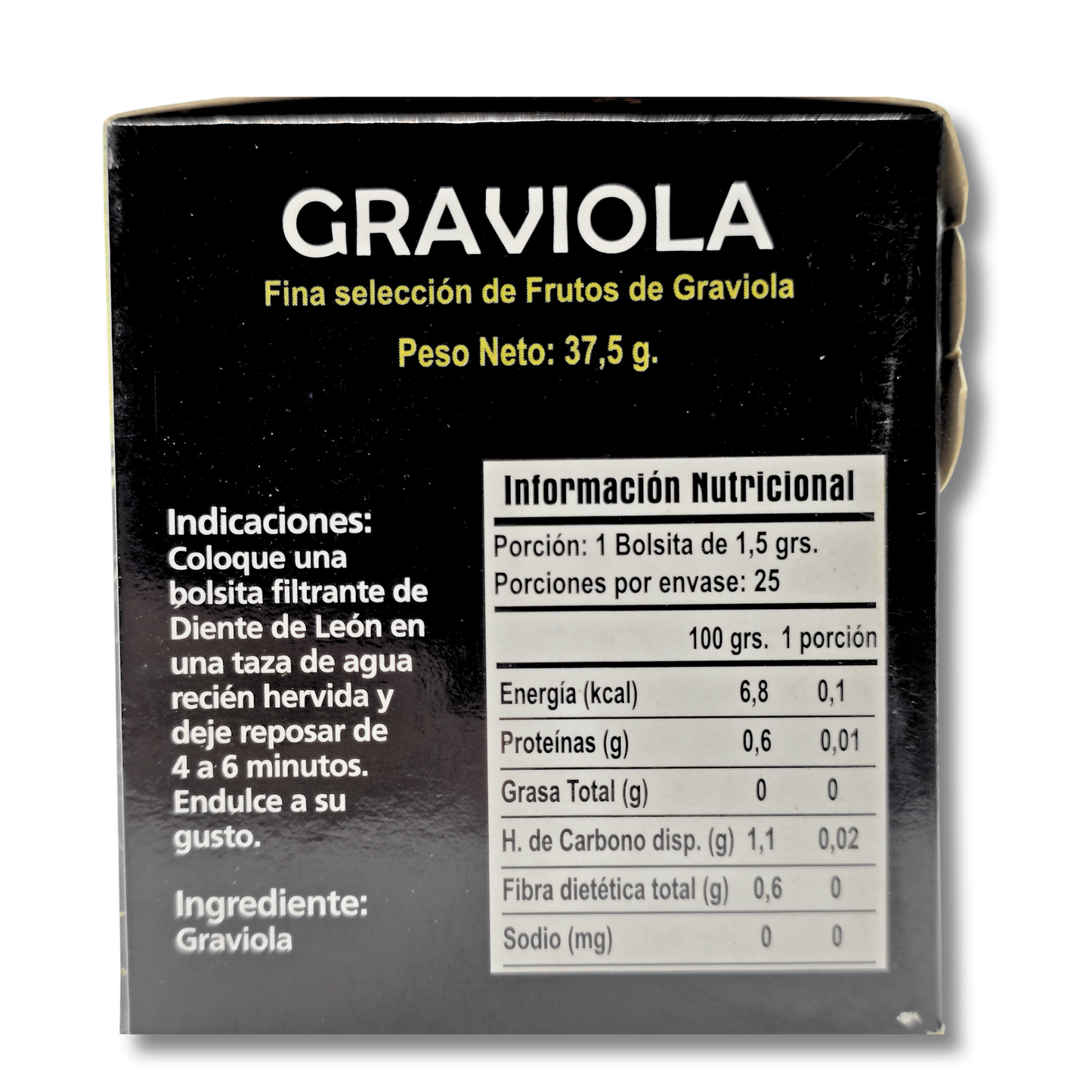 Te infusion Graviola
