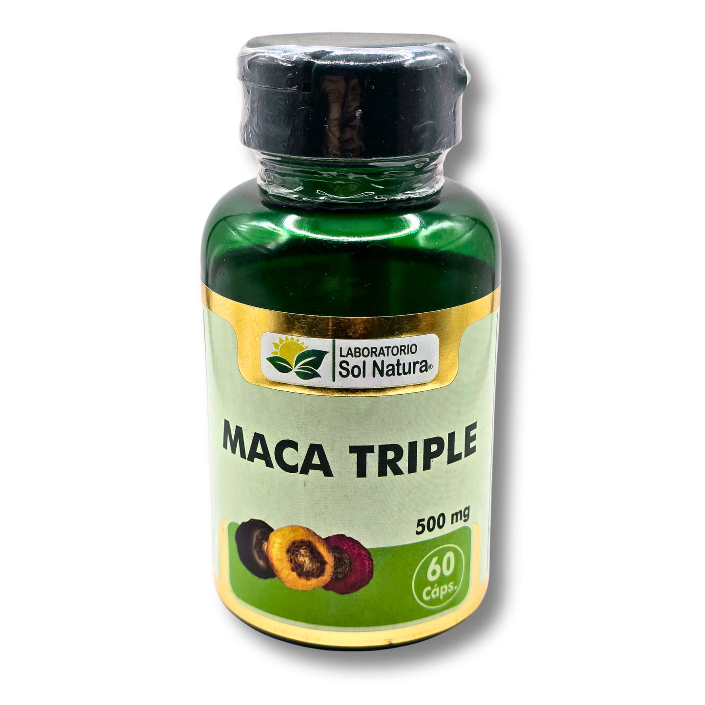 60 Capsulas Maca Triple 500mg