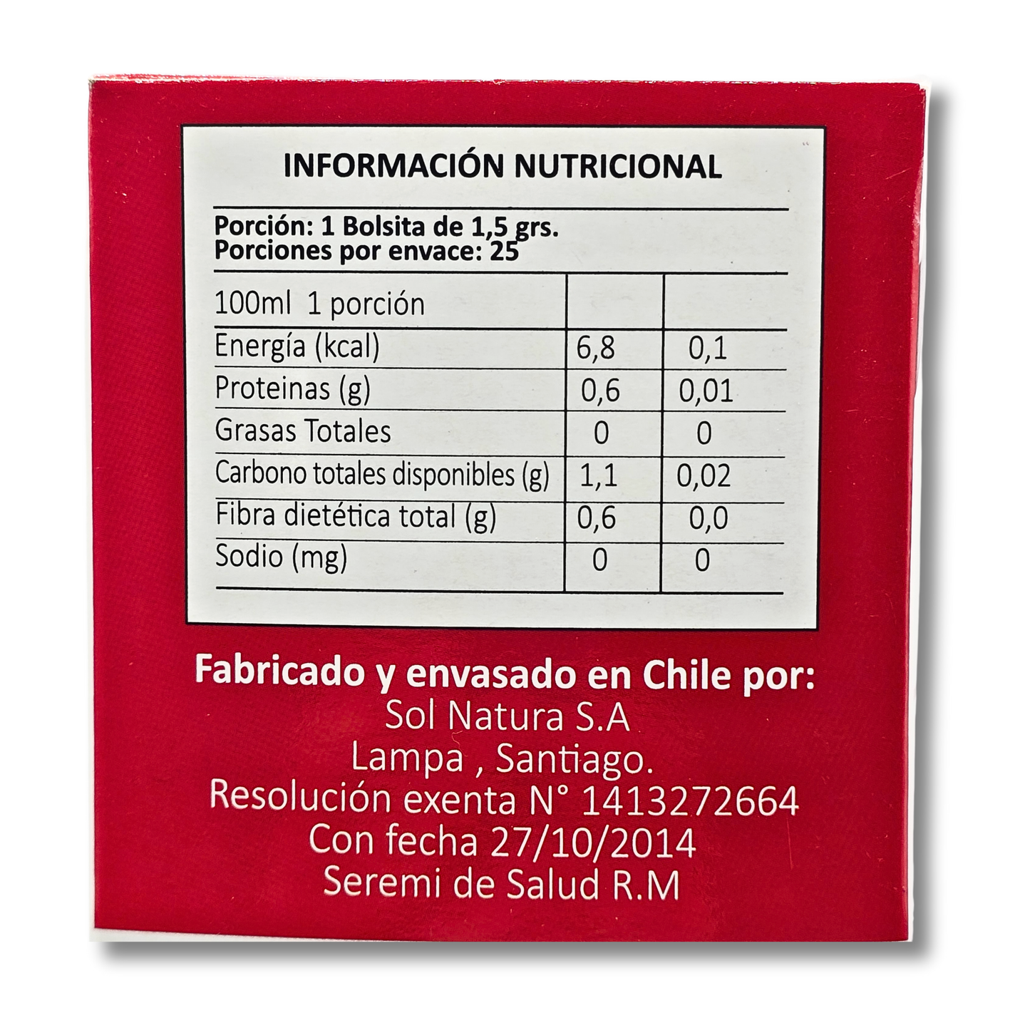 Te infusion Flor de Jamaica