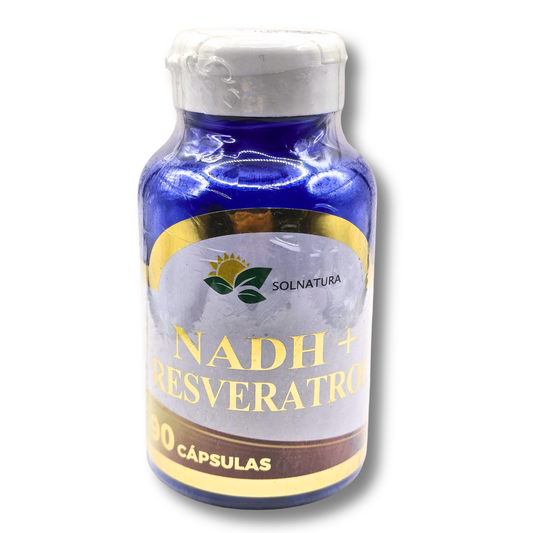 60 Capsulas Nadh + Resveratrol 500mg