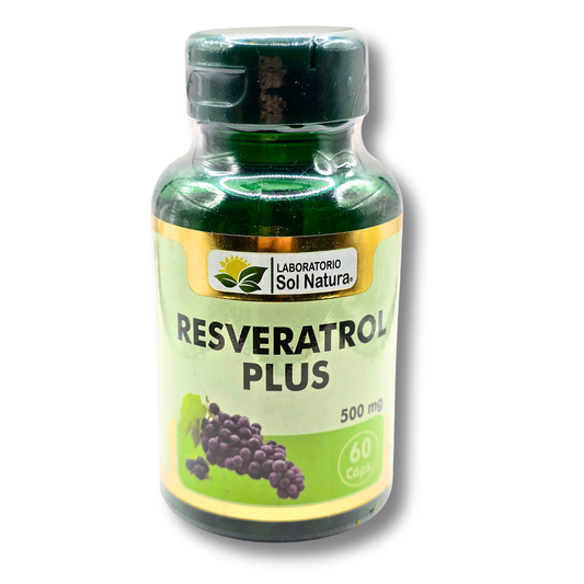 60 Capsulas Resveratrol Plus