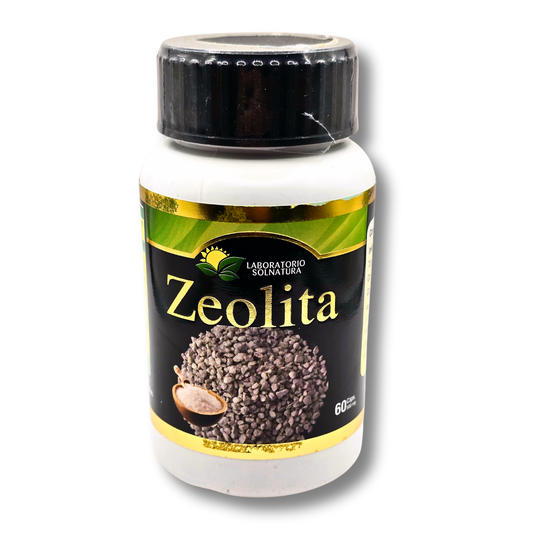 60 Capsulas Zeolita 500mg