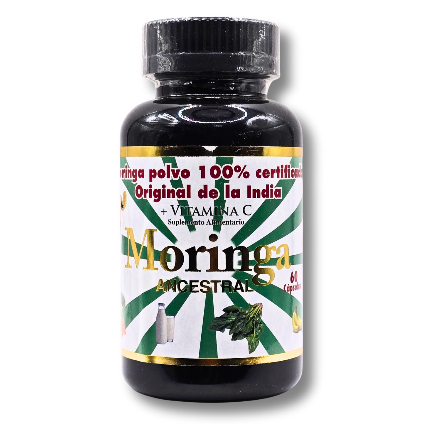 60 Cápsulas Moringa Ancestral