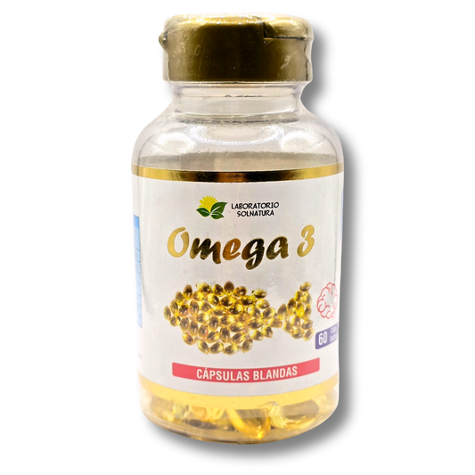 60 Capsulas Omega 3 500mg