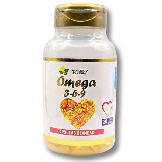 60 Capsulas Omega 3-6-9 500mg