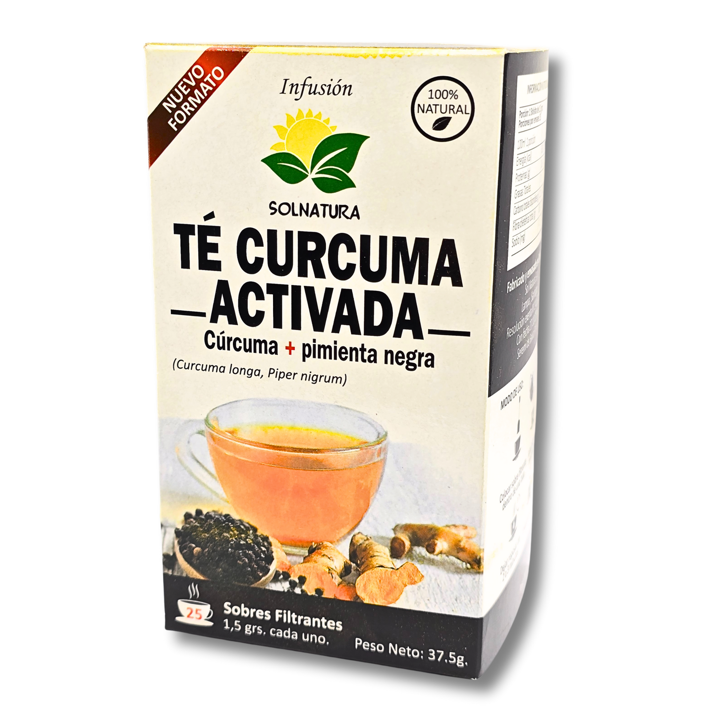 Te infusion Curcuma Activada