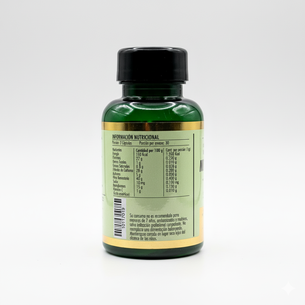 60 Cápsulas Melena de León 500mg